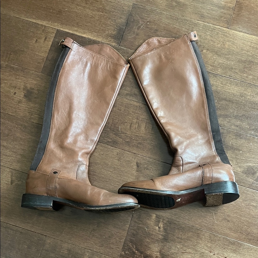 Johnson and Murphy Brown Leather Riding Boots